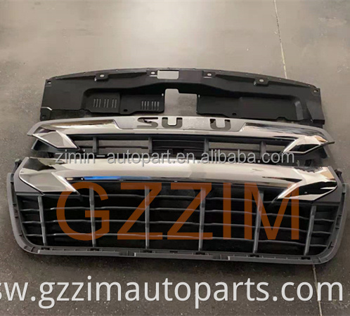 original design high quality abs plastic front chromed grille for high class car dmax 2020
